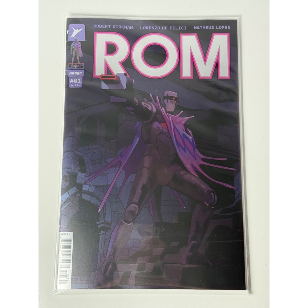 Rom #1 Image Comics 2024 Robert Kirkman‎ Lorenzo De Felici Energon Universe